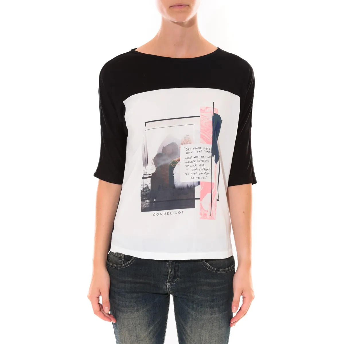 Tee shirt  Noir & Blanc 16409