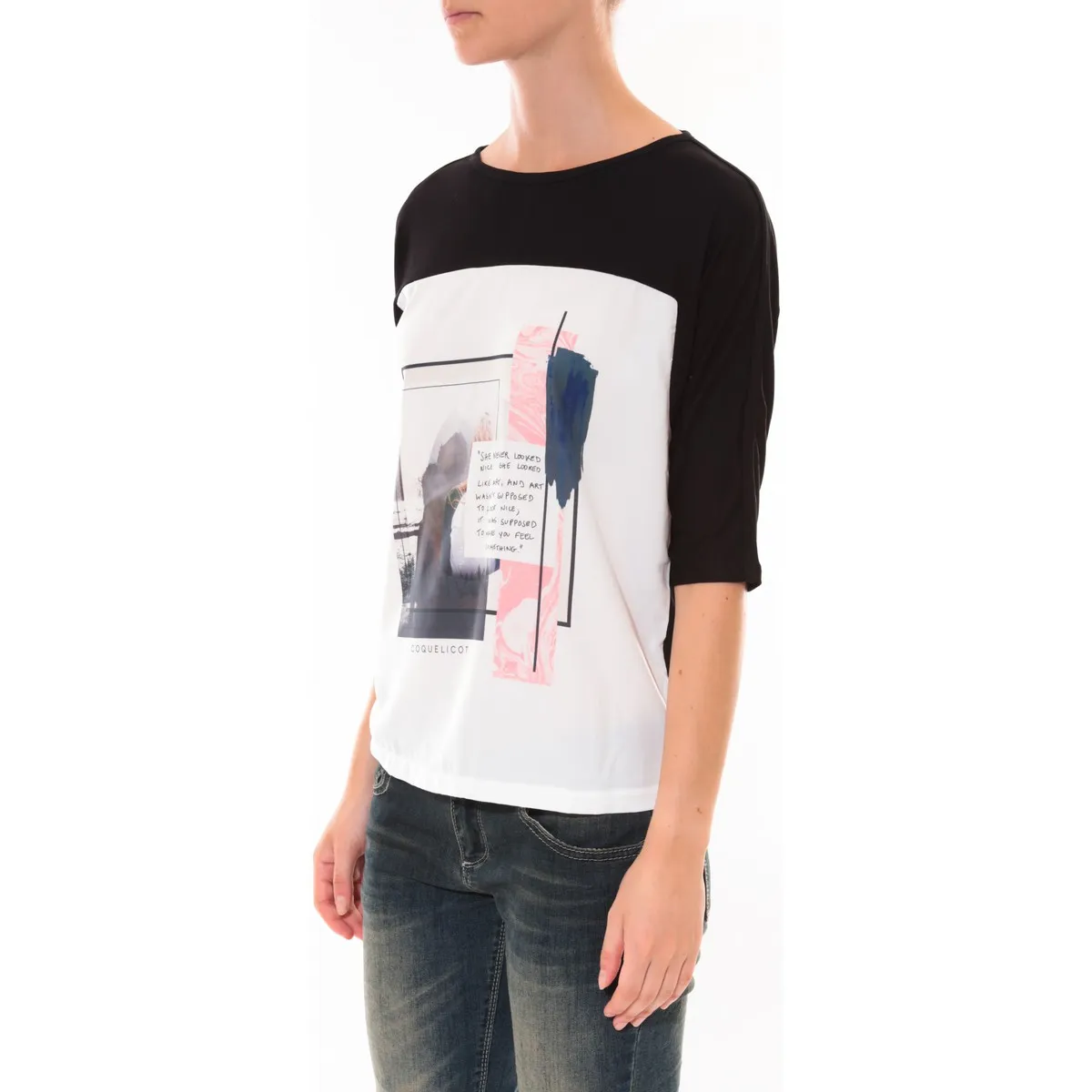 Tee shirt  Noir & Blanc 16409