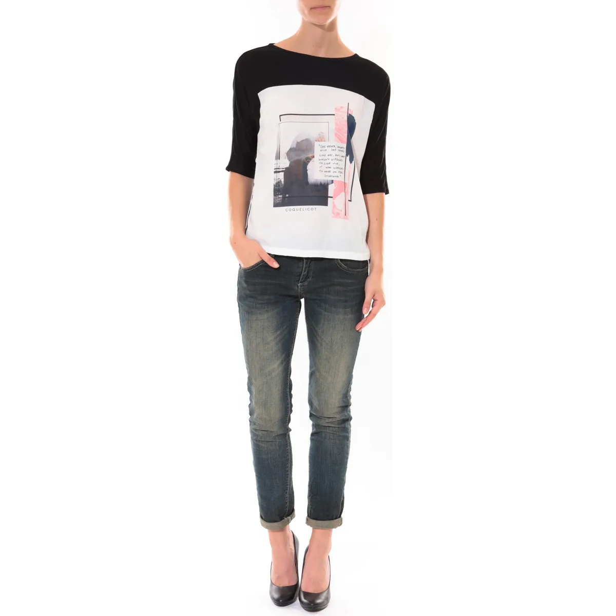 Tee shirt  Noir & Blanc 16409