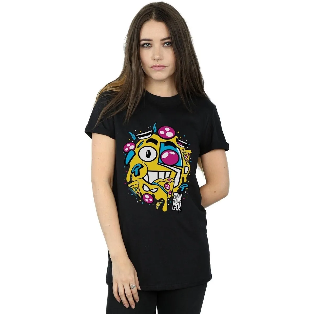 Teen Titans Go Pizza Face