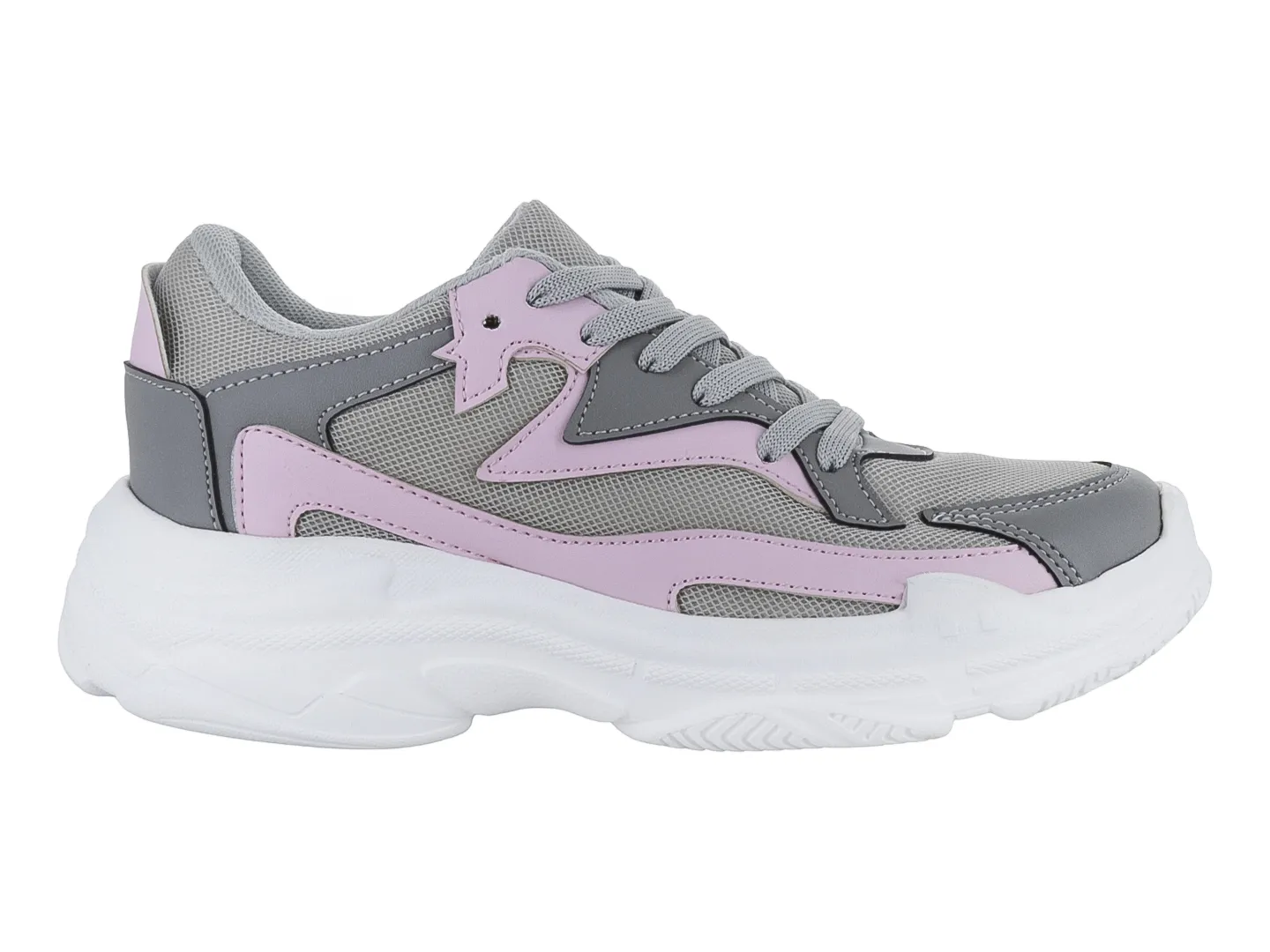 Tenis G1 393 Gris Para Mujer