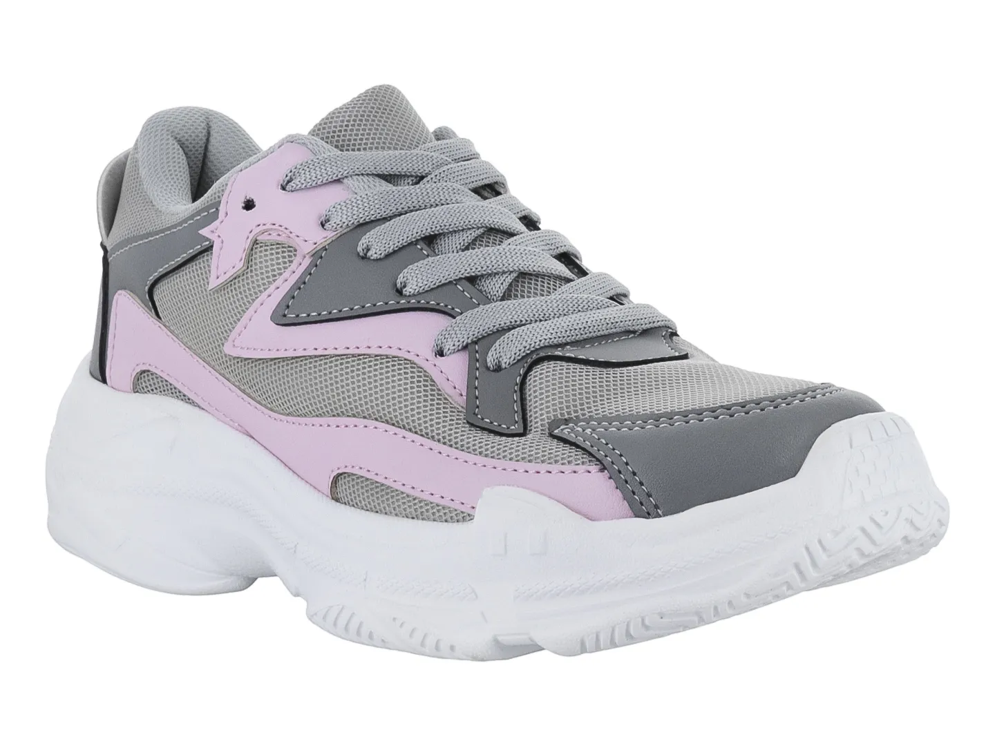 Tenis G1 393 Gris Para Mujer