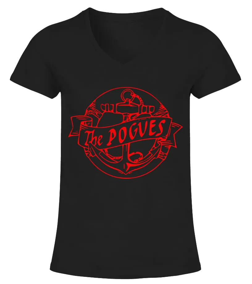 the pogues Camiseta cuello pico Mujer