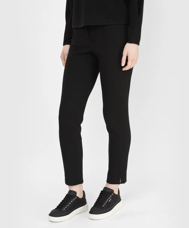 Theory Black High Waist Pants