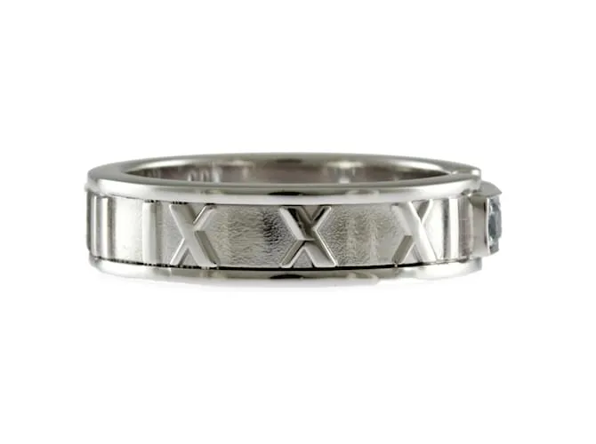 Tiffany & Co Anillo de banda Tiffany Atlas Dorado 