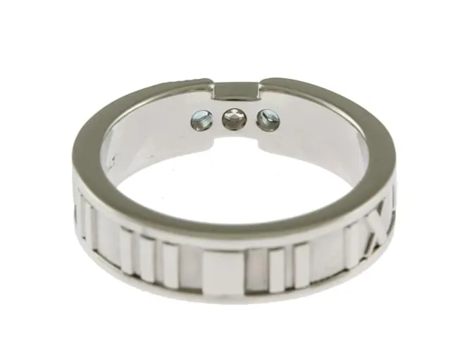Tiffany & Co Anillo de banda Tiffany Atlas Dorado 