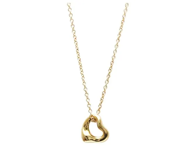 Tiffany & Co Collar colgante Open Heart en oro rosa Tiffany 