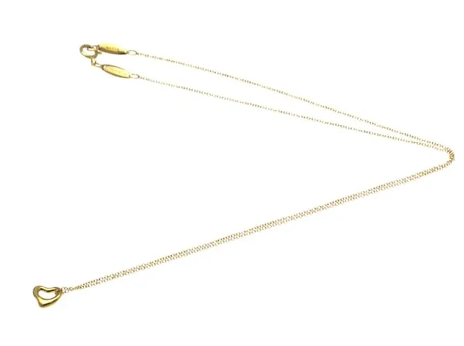Tiffany & Co Collar colgante Open Heart en oro rosa Tiffany 