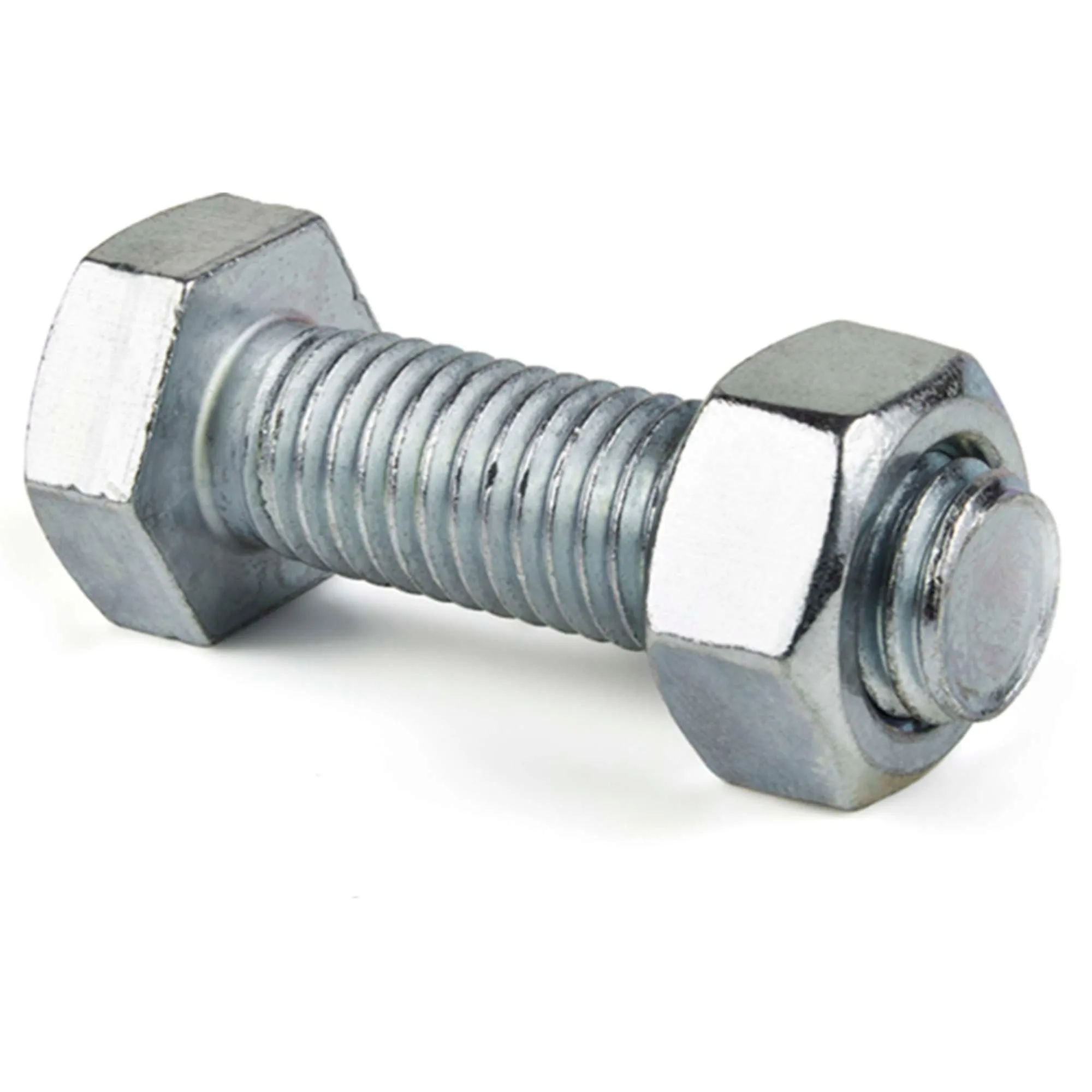 TORNILLO DE MAQUINA CON TUERCA 1032X2" PAQUETE DE 5