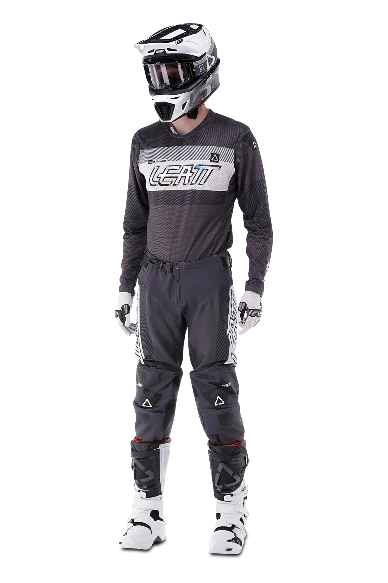 Traje de Cross Leatt Moto 5.5 Grafito