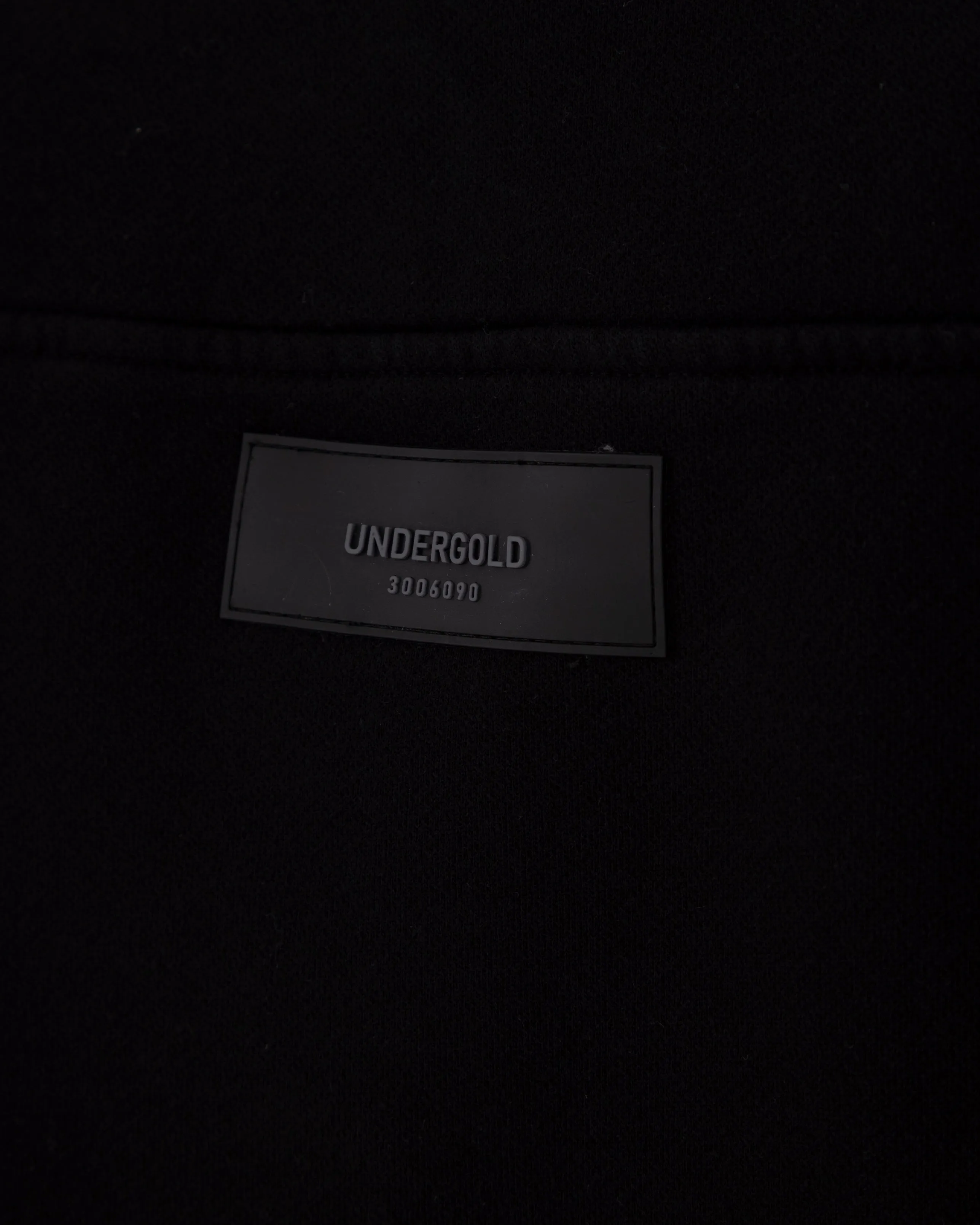 Transfiguration UNDGLD Cropped Zip Up Crewneck Black