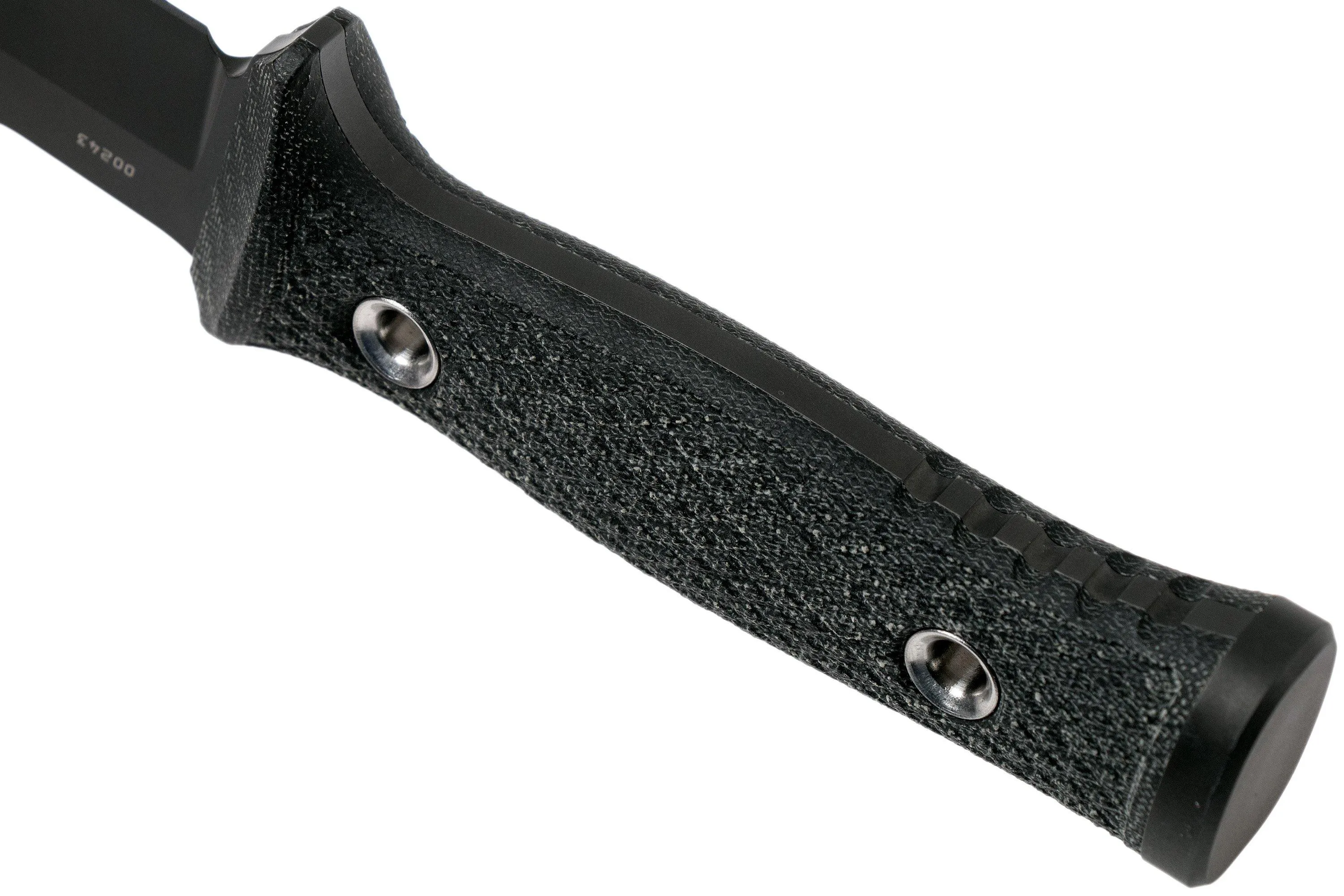 TRC Knives Mille Cuori, deadis 4 Extra, Black Canvas Micarta cuchillo de exterior