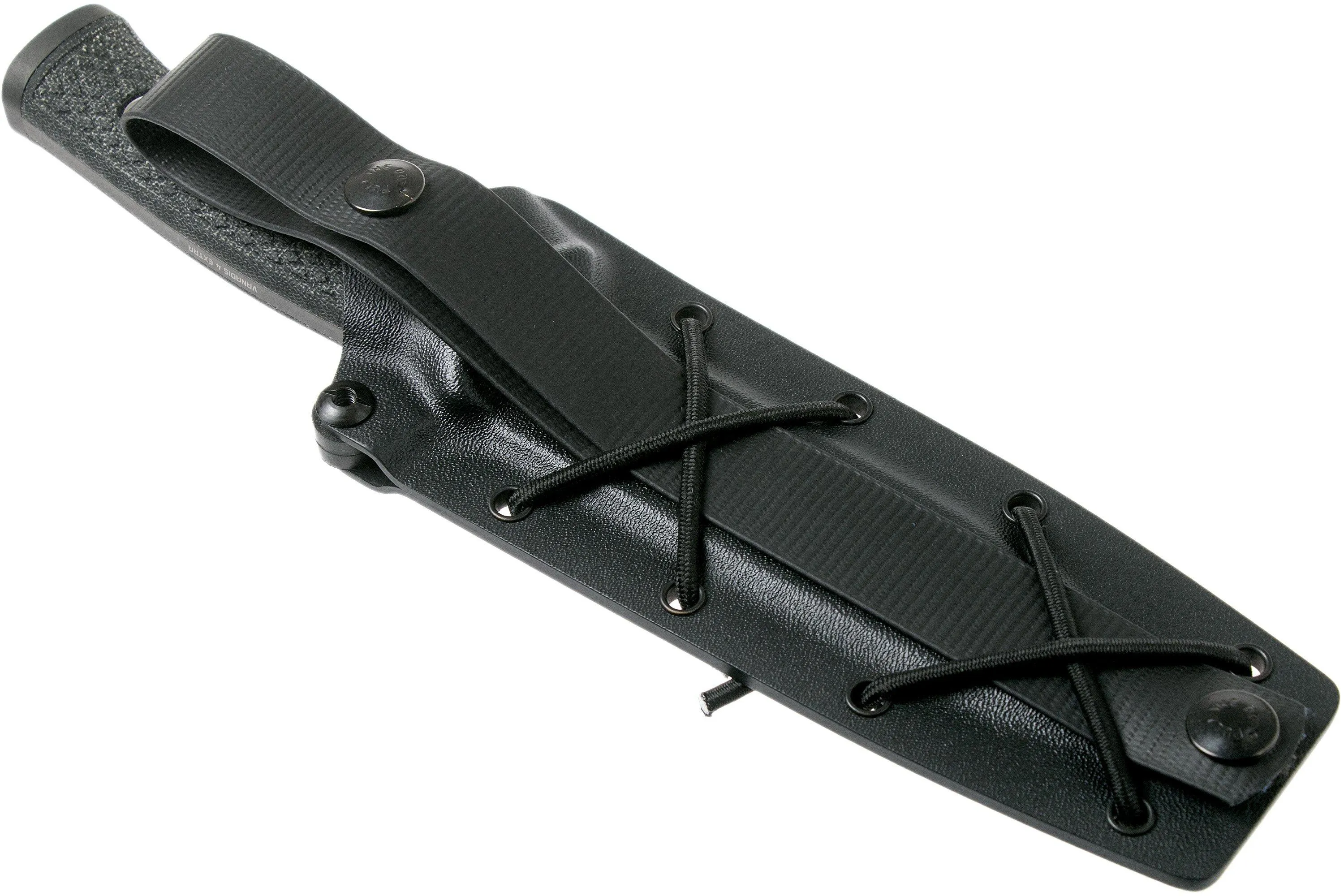 TRC Knives Mille Cuori, deadis 4 Extra, Black Canvas Micarta cuchillo de exterior