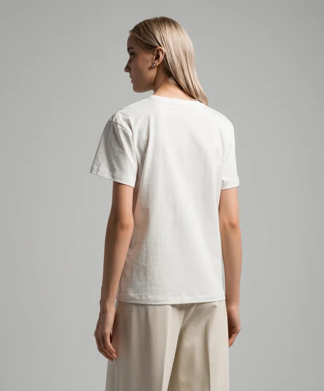 TWINSET WHITE TSHIRT WITH A PRINT