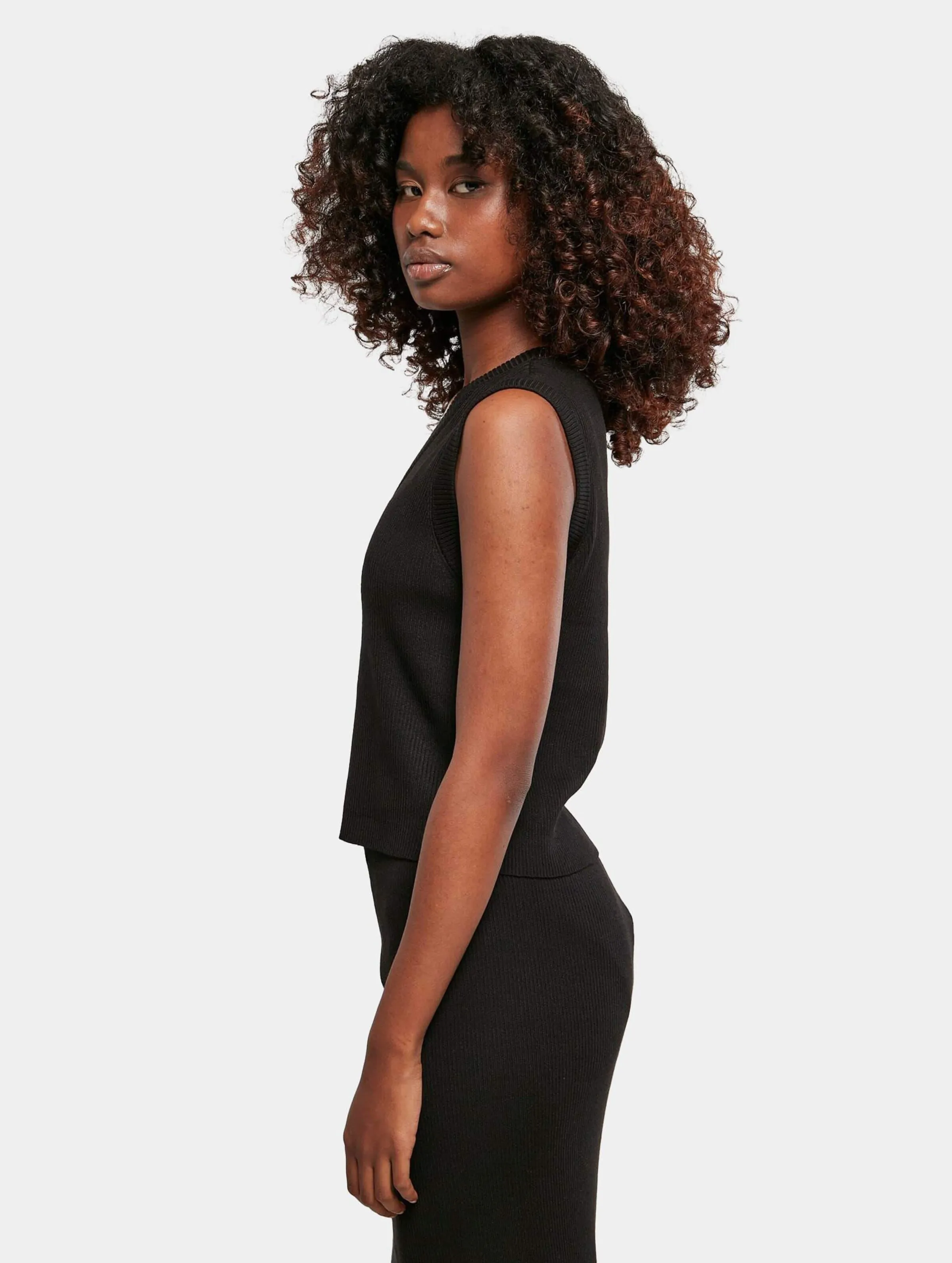 Urban Classics Ladies Short Knittd Slip On