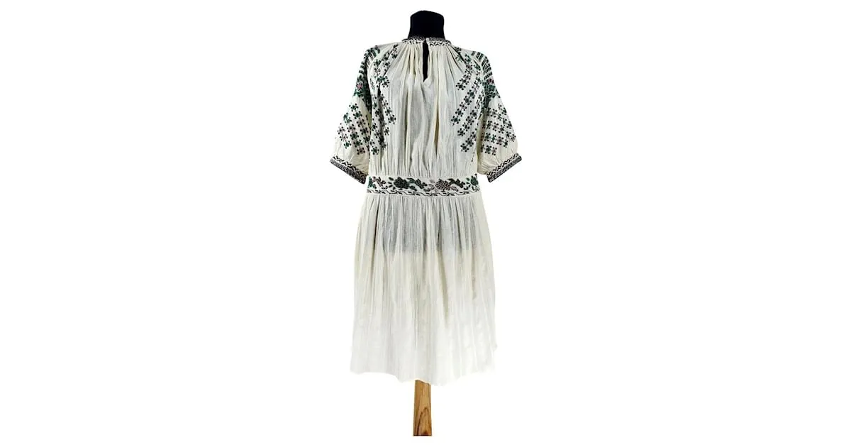 Vanessa Bruno Vestidos Blanco Multicolor 