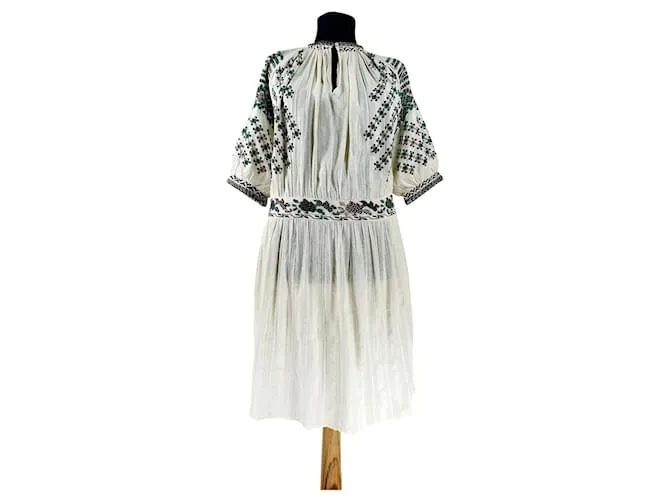 Vanessa Bruno Vestidos Blanco Multicolor 