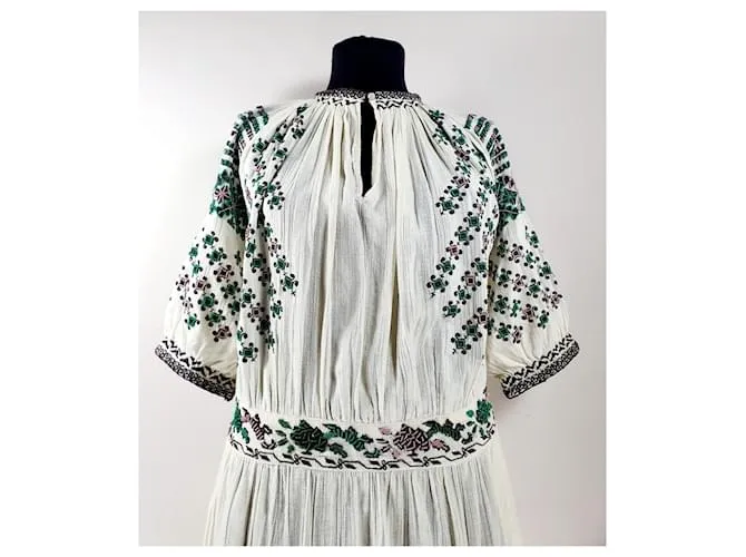 Vanessa Bruno Vestidos Blanco Multicolor 
