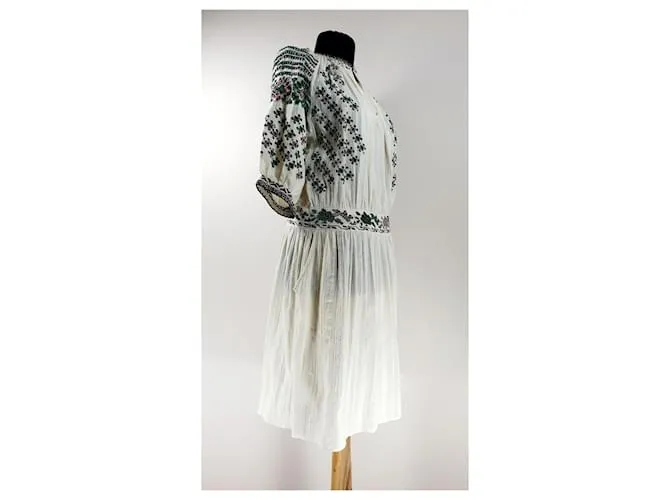 Vanessa Bruno Vestidos Blanco Multicolor 
