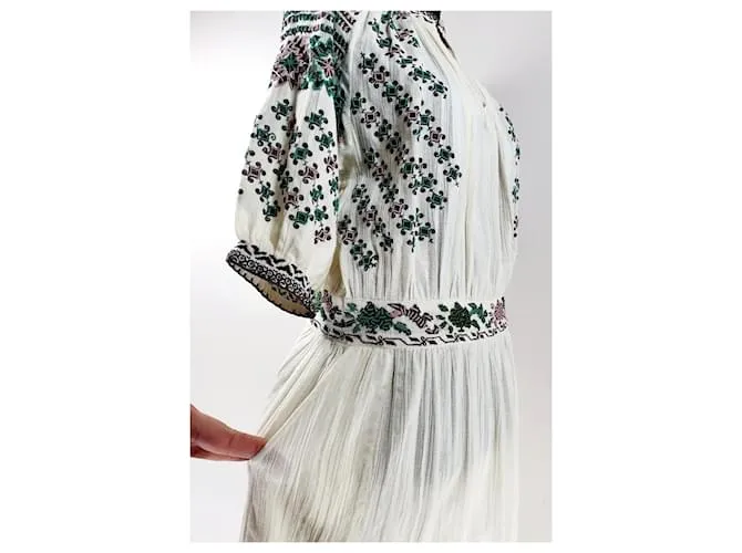 Vanessa Bruno Vestidos Blanco Multicolor 