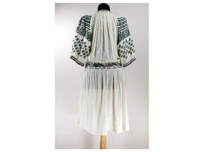 Vanessa Bruno Vestidos Blanco Multicolor 