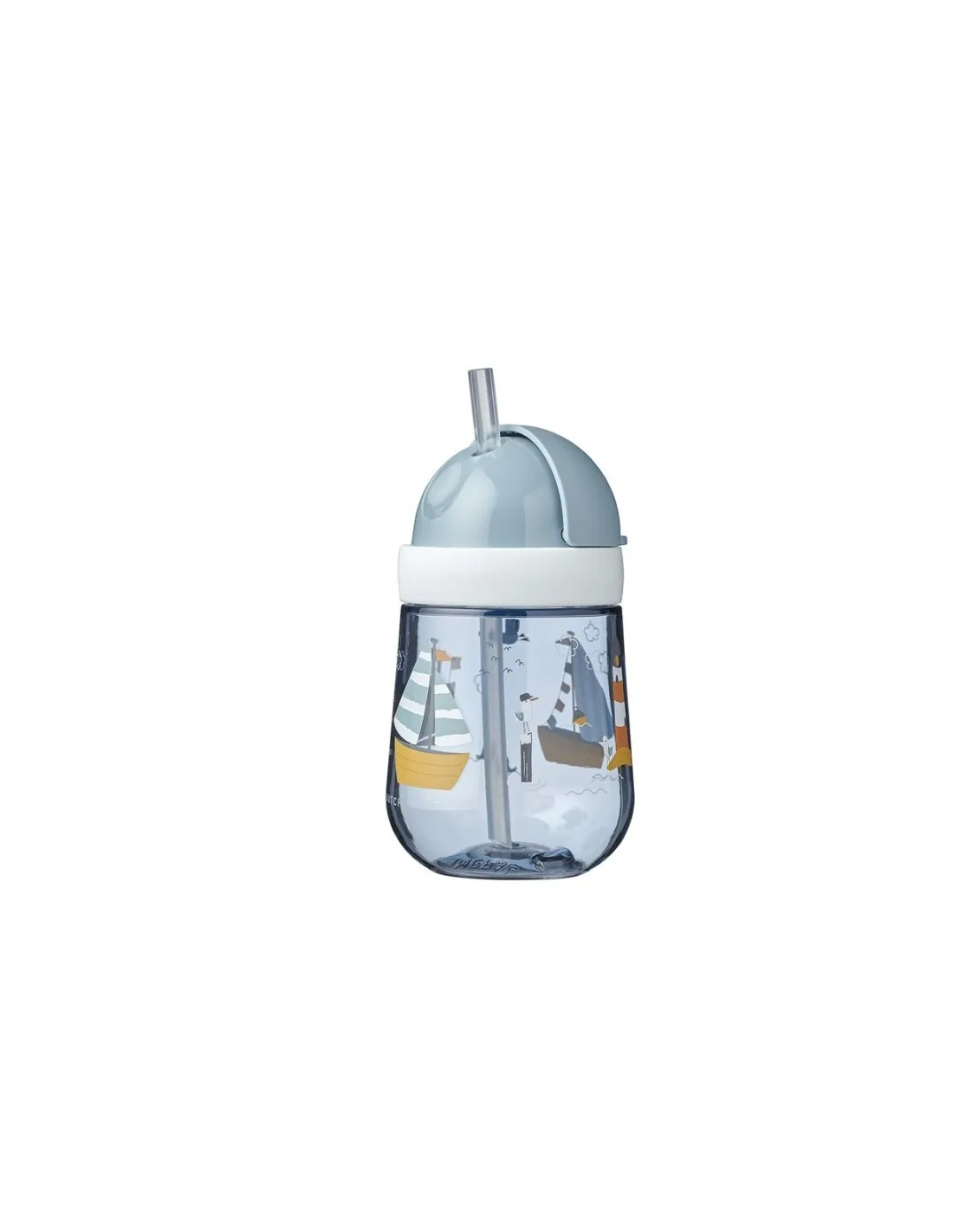VASO CON PAJITA MIO 300 ML SAILOR LITTLE DUTCH