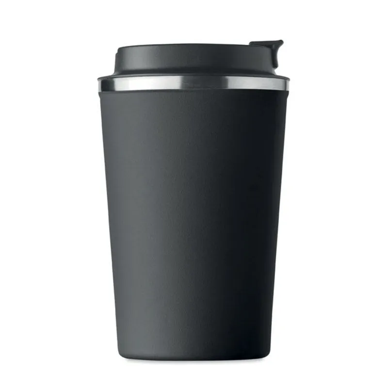 Vaso de acero inoxidable corporativo de 350 ml. Brace