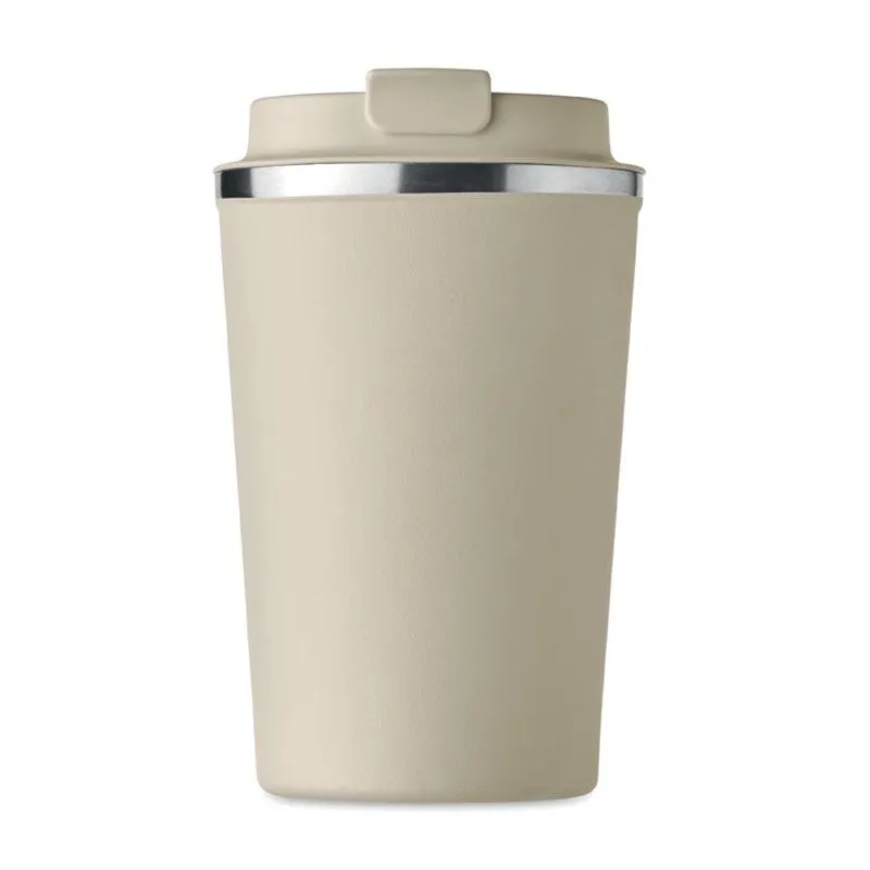 Vaso de acero inoxidable corporativo de 350 ml. Brace