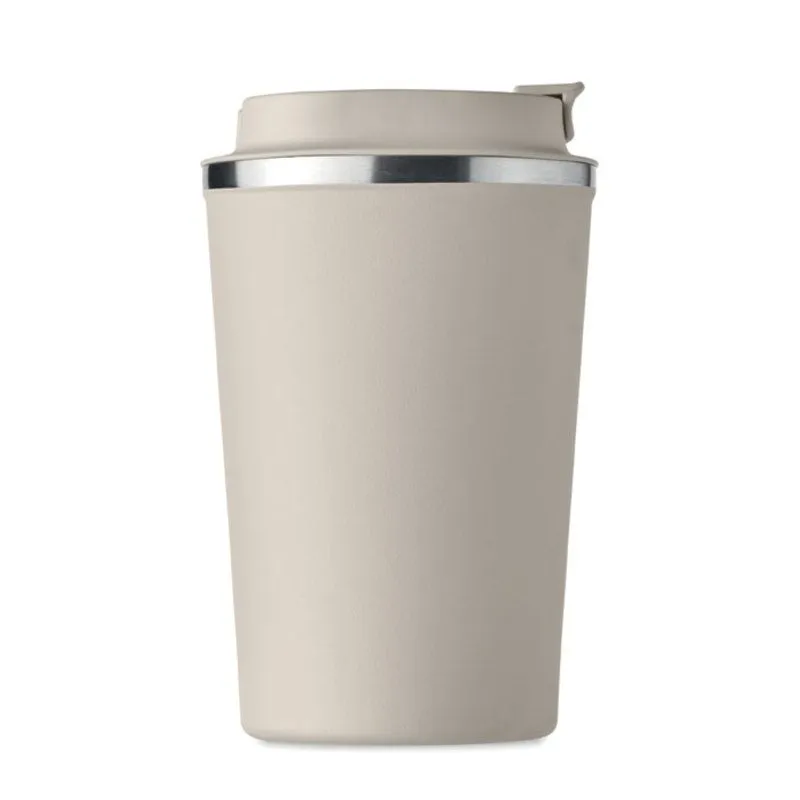 Vaso de acero inoxidable corporativo de 350 ml. Brace