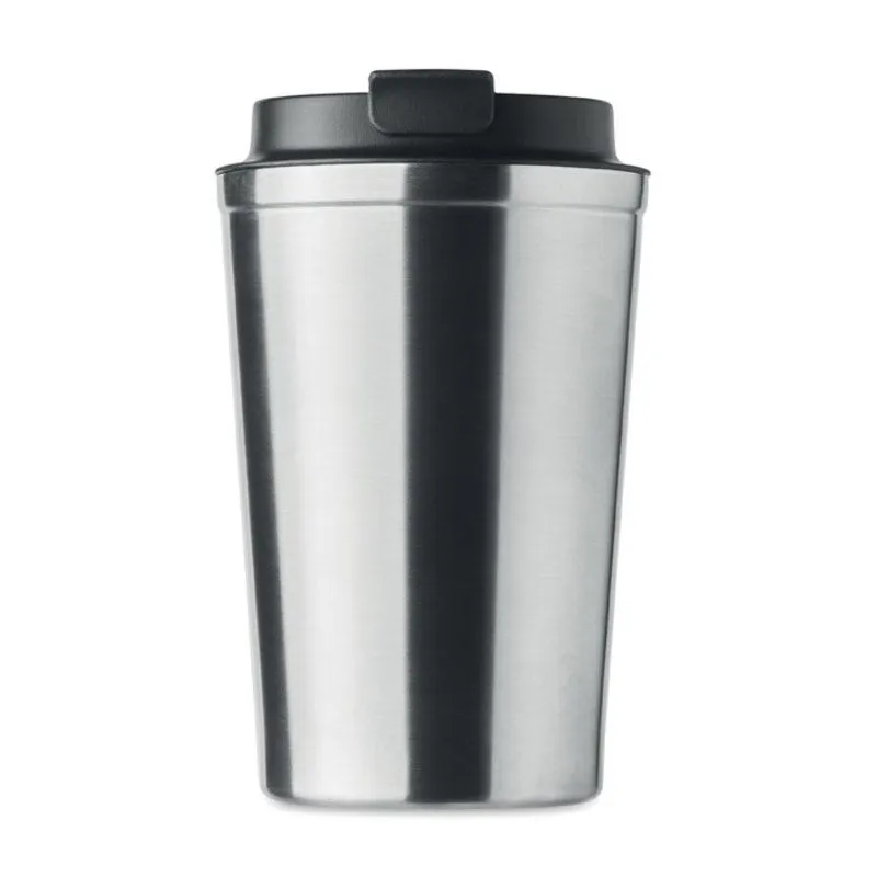 Vaso de acero inoxidable corporativo de 350 ml. Brace
