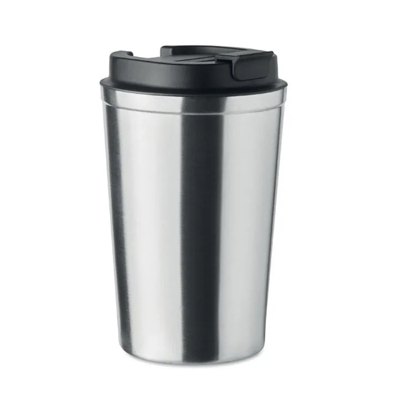 Vaso de acero inoxidable corporativo de 350 ml. Brace