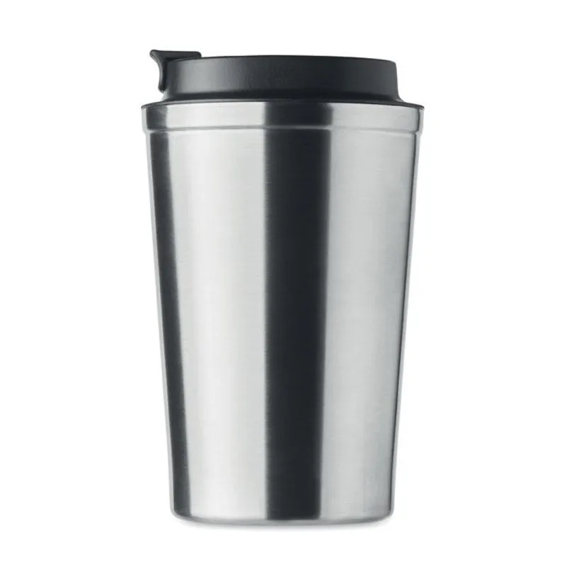 Vaso de acero inoxidable corporativo de 350 ml. Brace