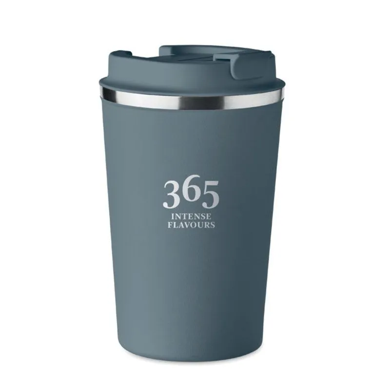 Vaso de acero inoxidable corporativo de 350 ml. Brace