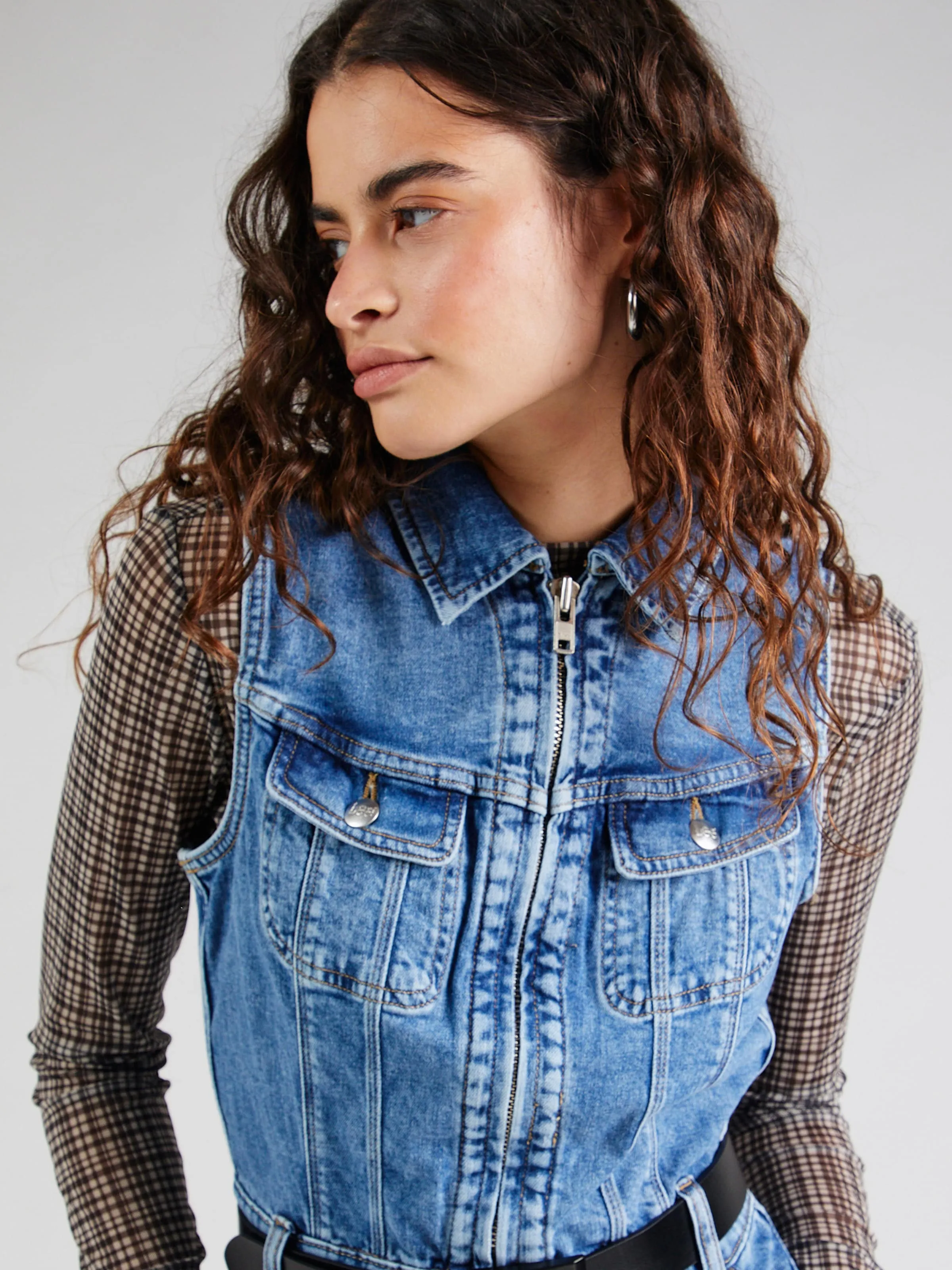 Vestido Lee en Azul Denim