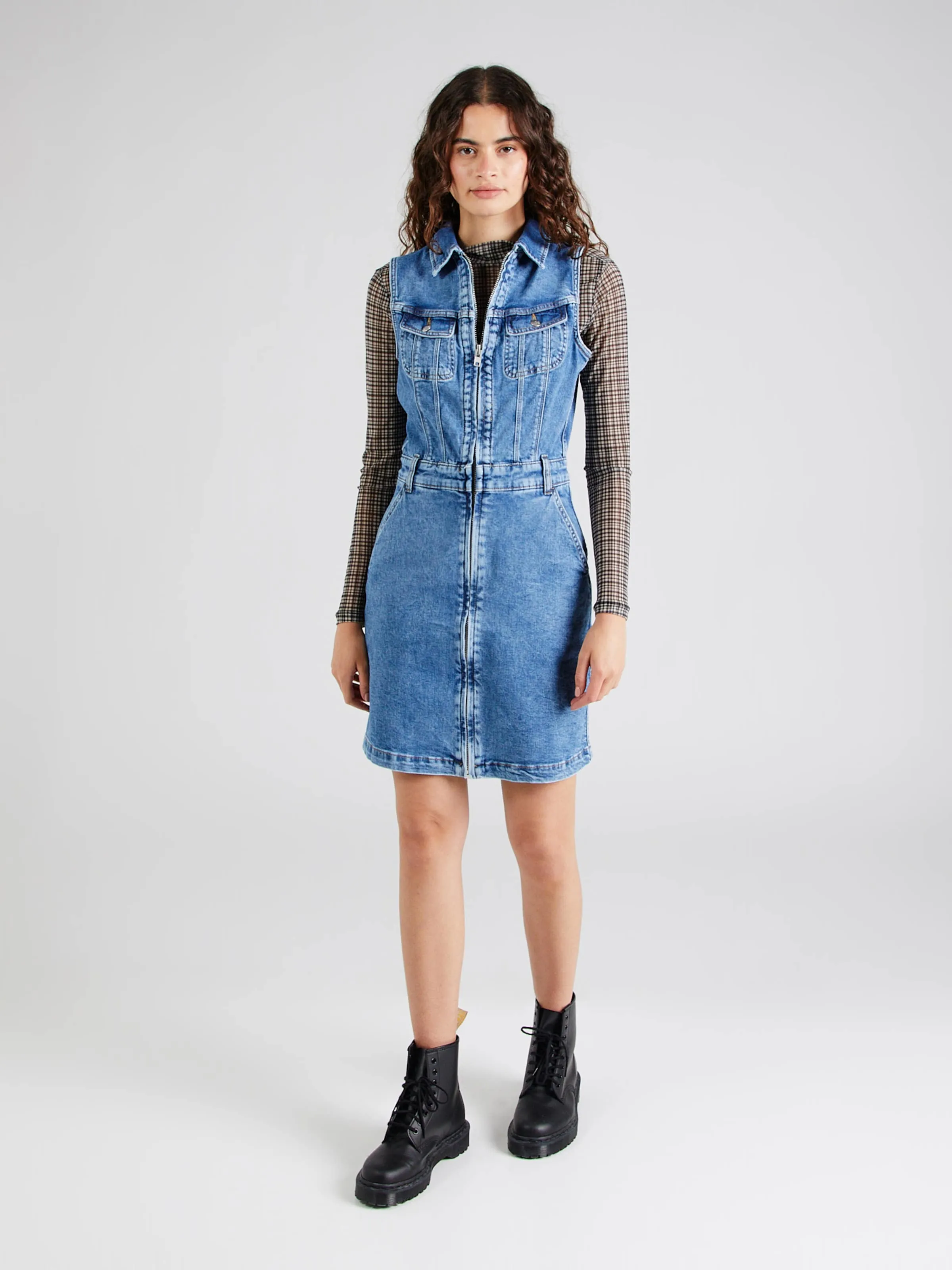 Vestido Lee en Azul Denim