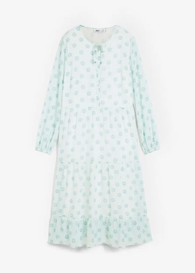 VESTIDO MENTA POLARBLANCO LANAVERDE AGUA