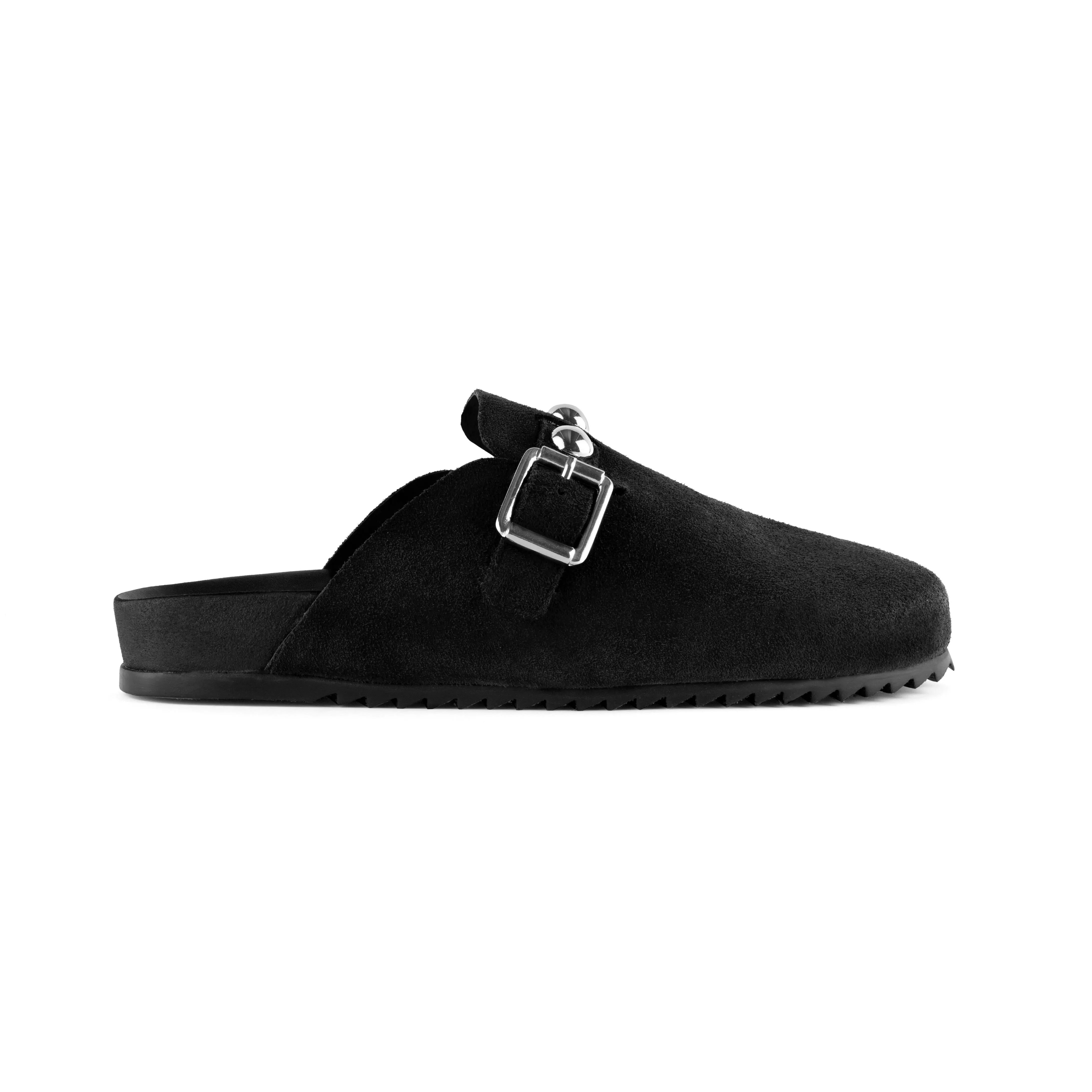 Vinci Shoes Zuecos Dinamarca Negros