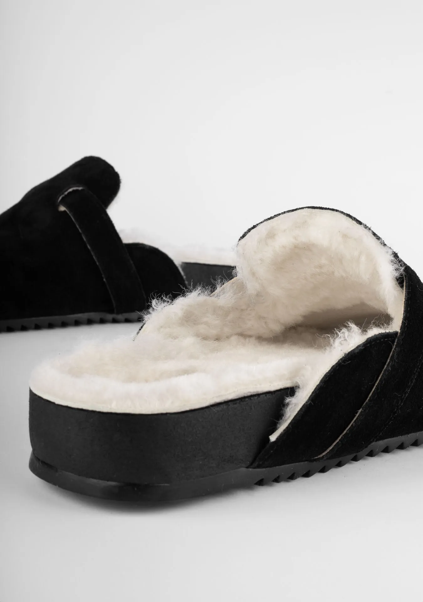 Vinci Shoes Zuecos negros Julie