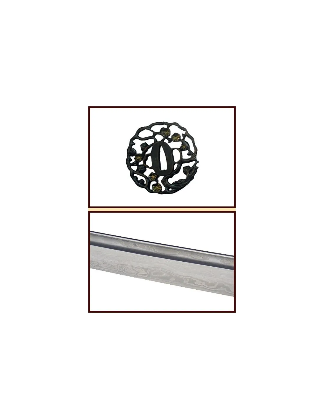 Wakizashi John Lee Flor Dorada