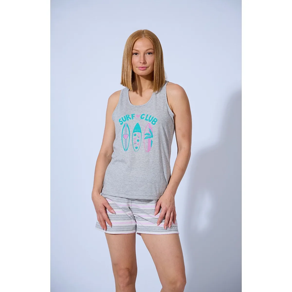 WOMEN'S SURF CLUB SHORT PAJAMAS