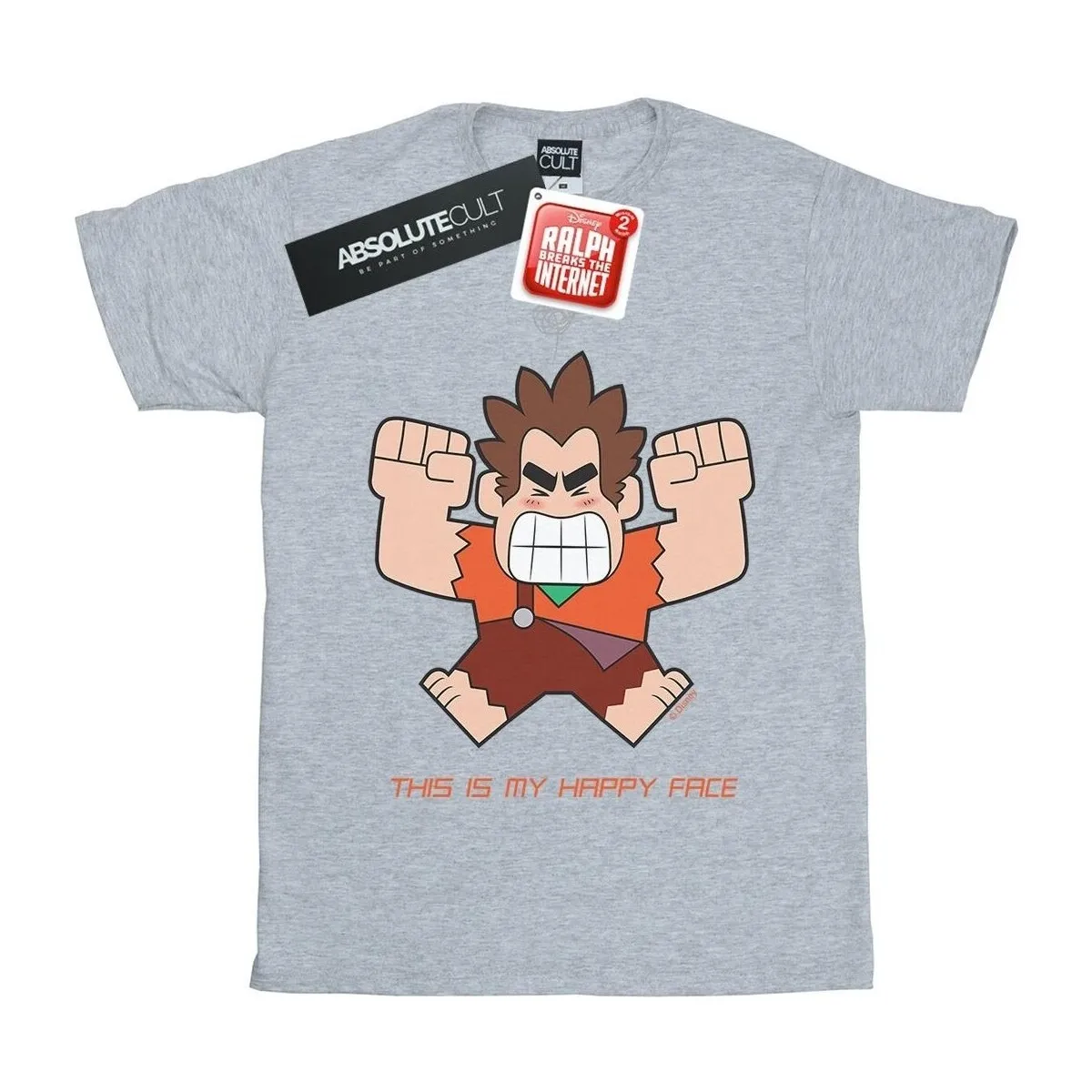 Wreck It Ralph Happy Face