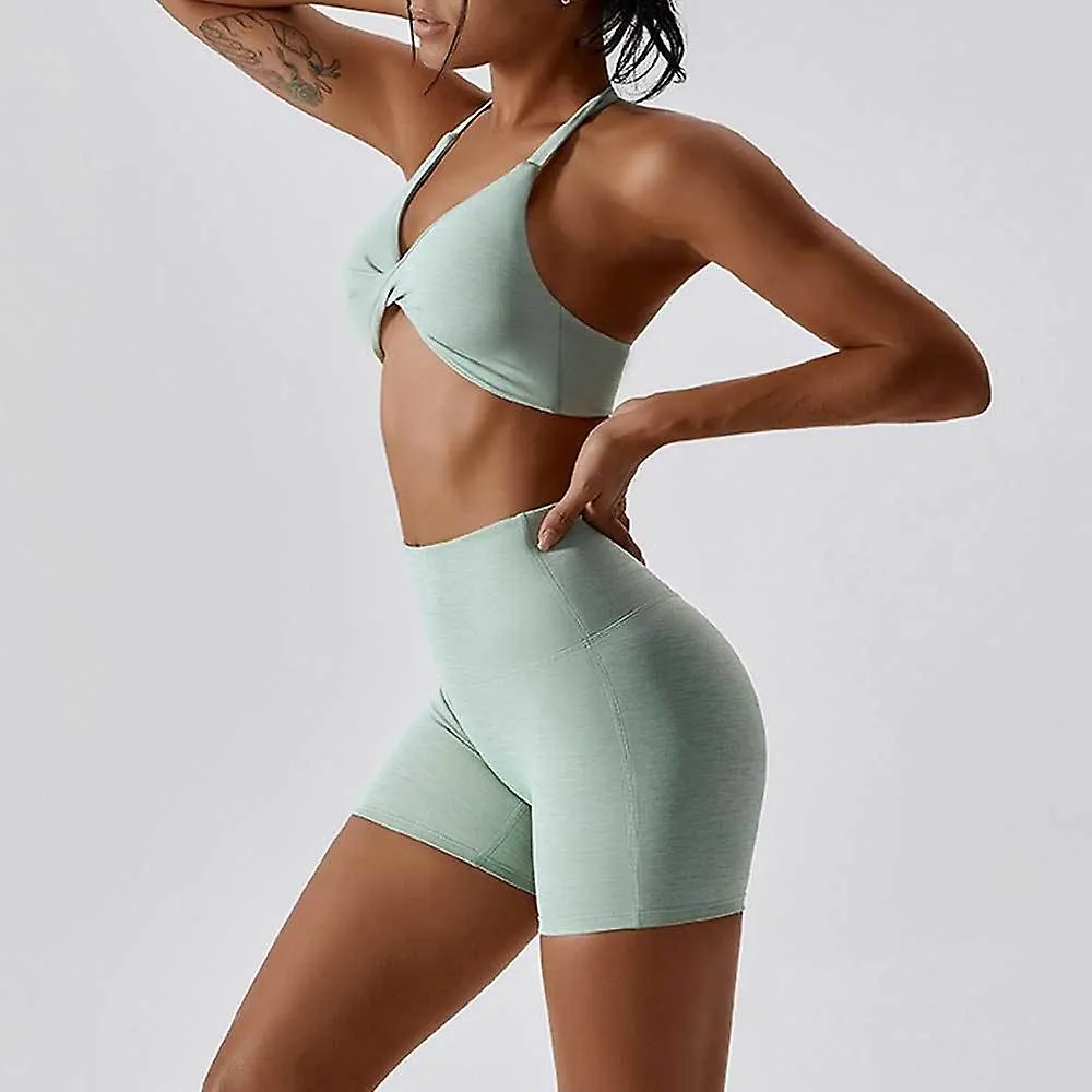 Yoga Set Fitness Sports Set Ropa de entrenamiento para mujeres Gym Set Trajes de mujer Sports Bra Yoga Pantalones Yoga Suit Feme