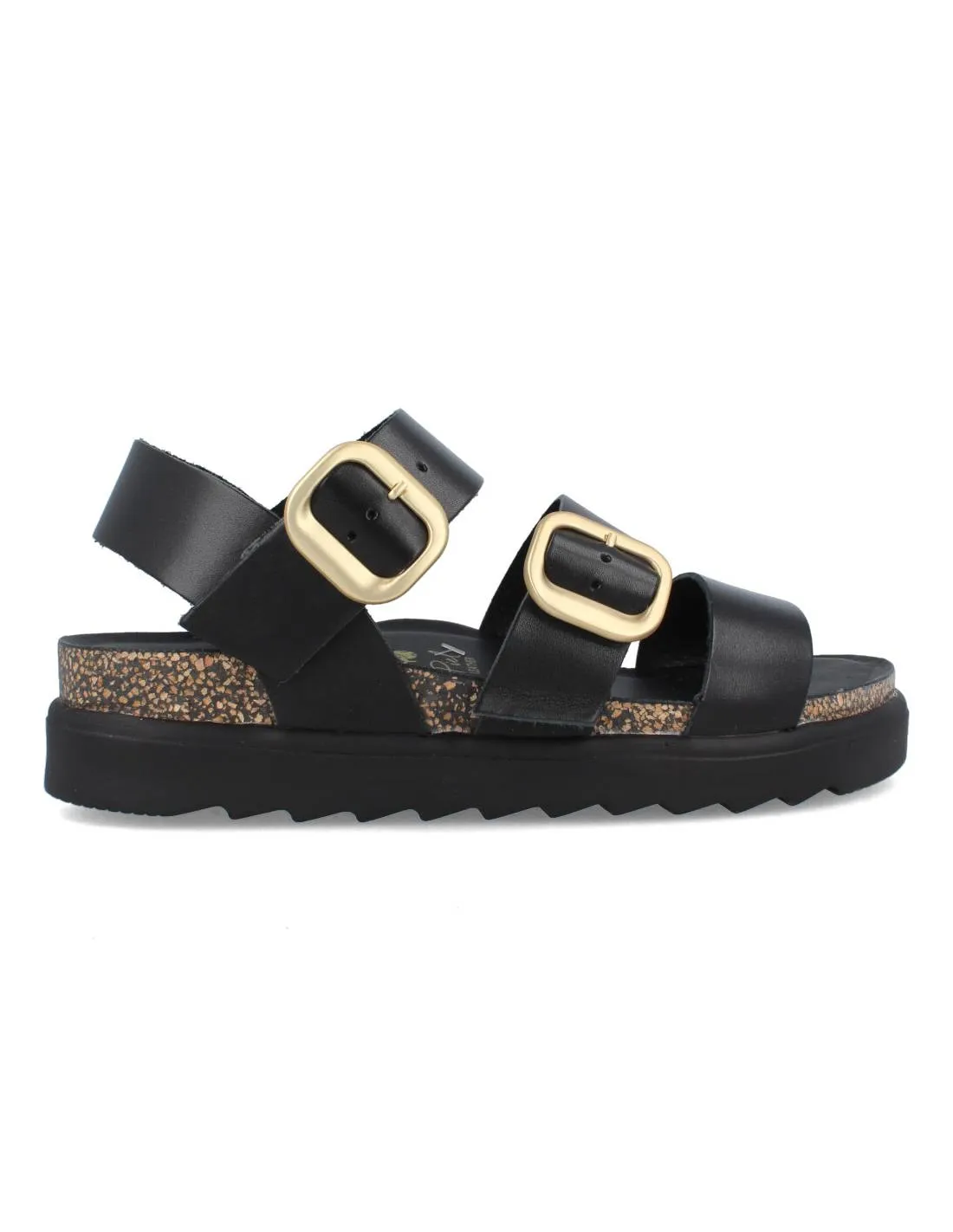 YOKONO  SANDALIA PLATAFORMA TUNEZ 127 NEGRO