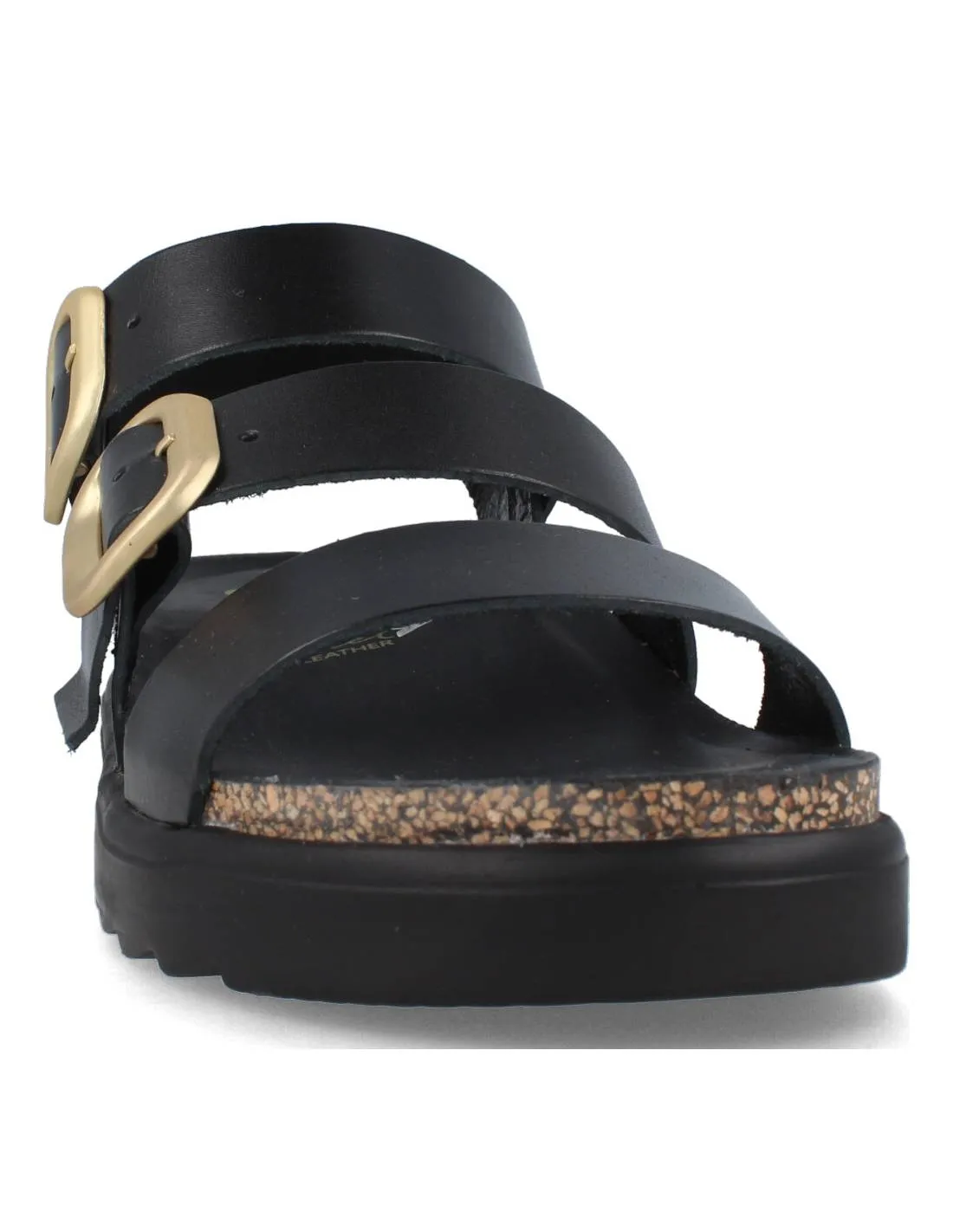 YOKONO  SANDALIA PLATAFORMA TUNEZ 127 NEGRO