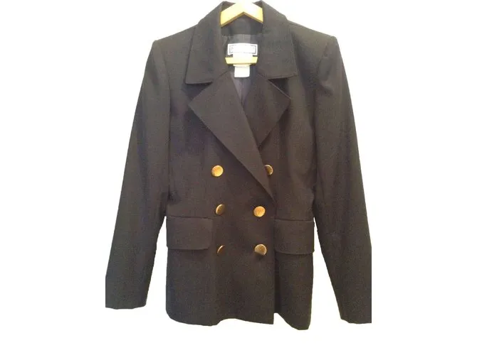 Yves Saint Laurent Chaquetas Azul marino 