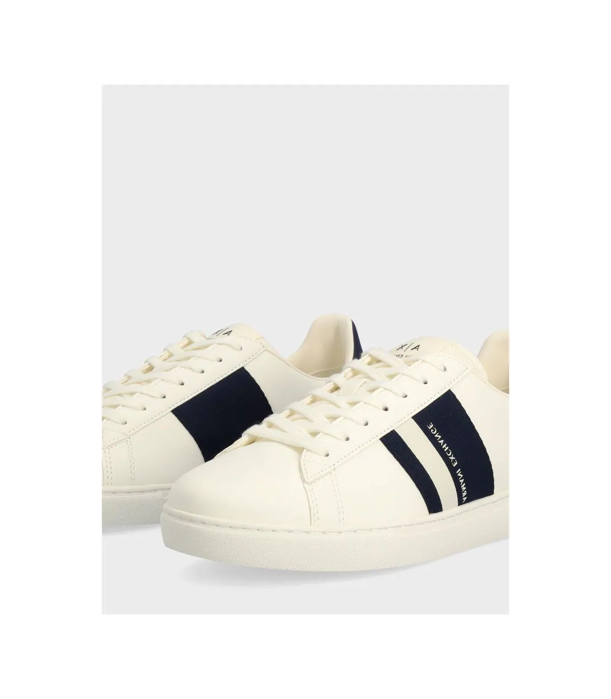 ZAPATILLA ARMANI PARIS OFF WHITE NAVY