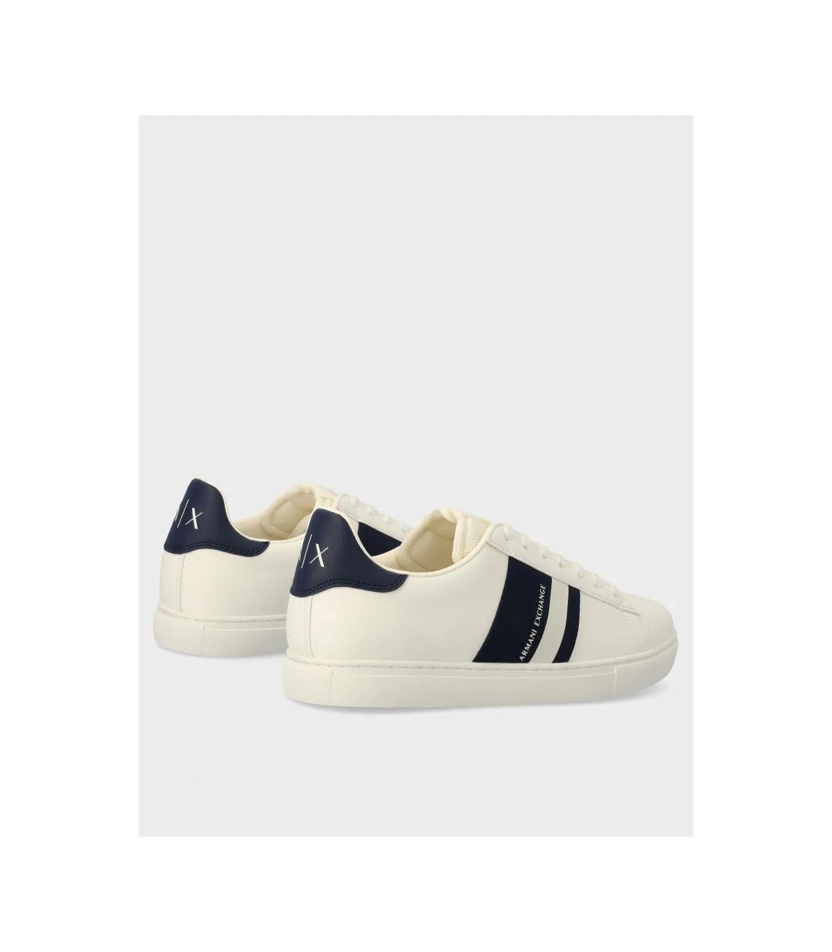 ZAPATILLA ARMANI PARIS OFF WHITE NAVY