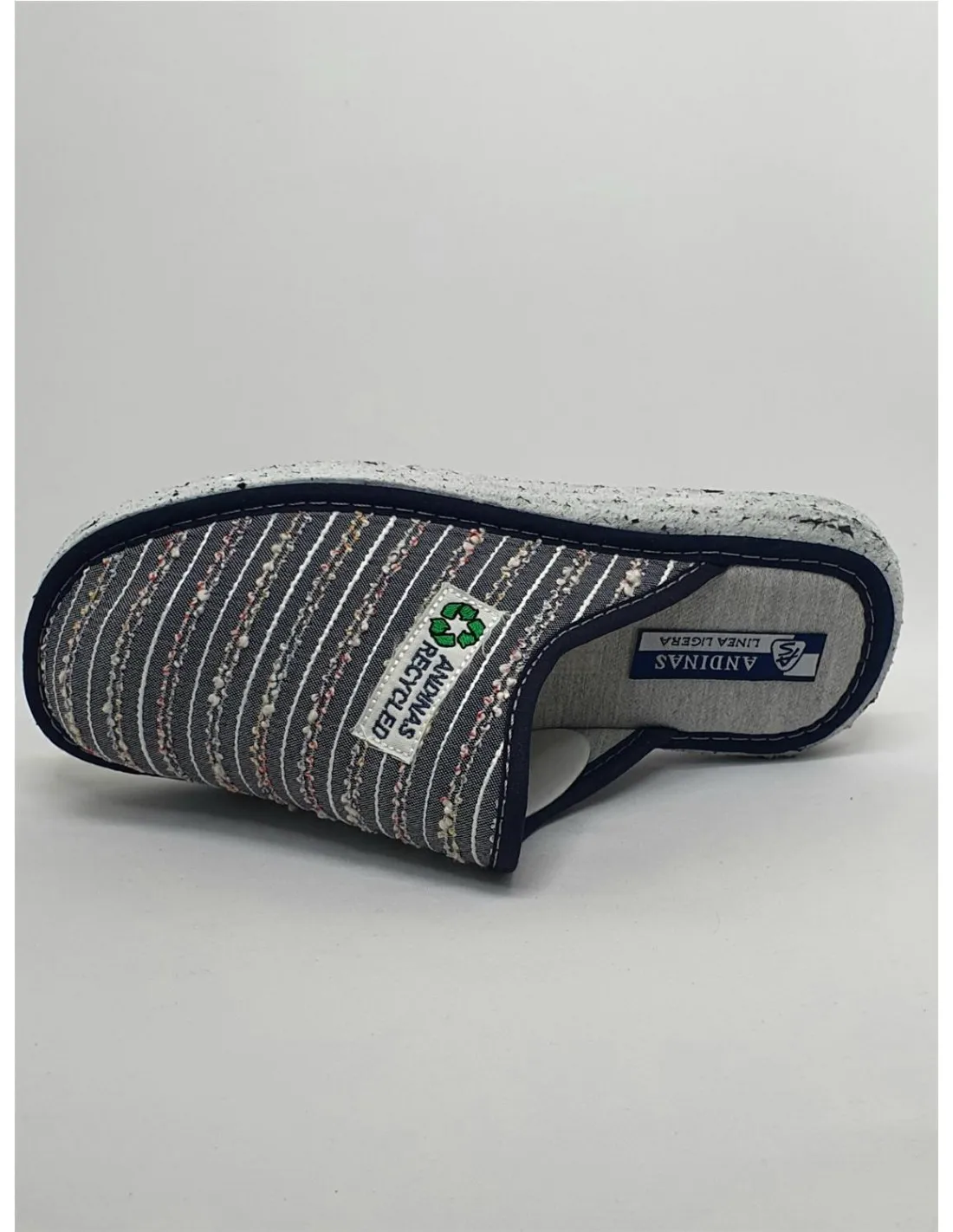 ZAPATILLA DE CASA MUJER ANDINAS VAQUERO 618  ANDINAS