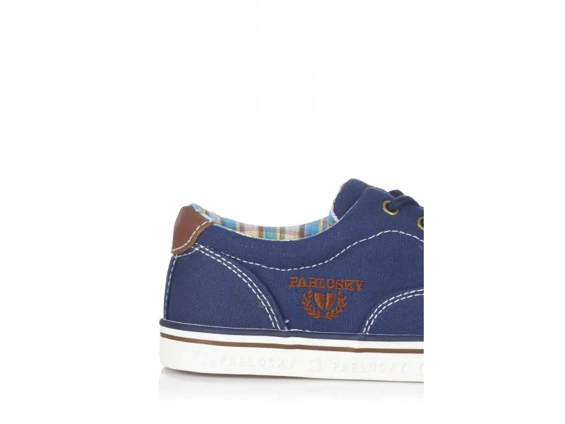 ZAPATILLA DE LONA 940320 PABLOSKY EN COLOR MARINO
