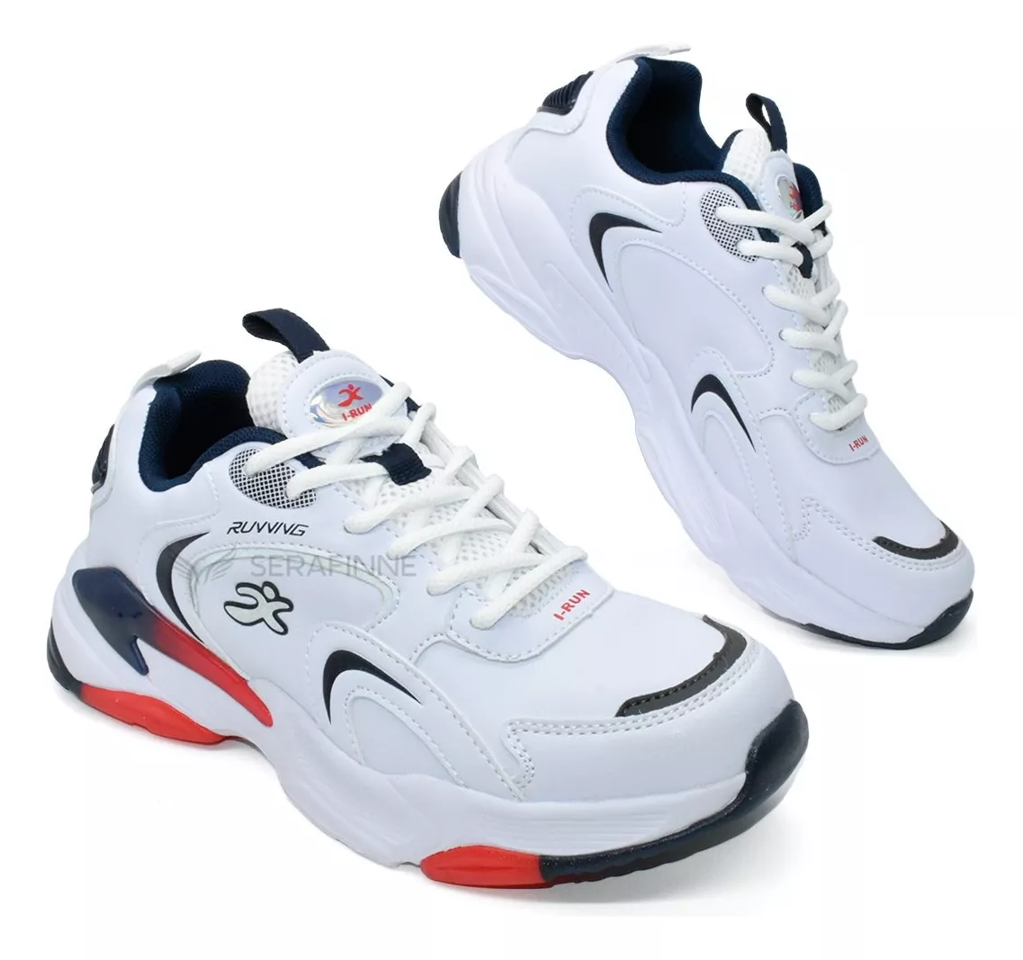 Zapatilla Deportiva Running Flexible Plataforma Import 7145